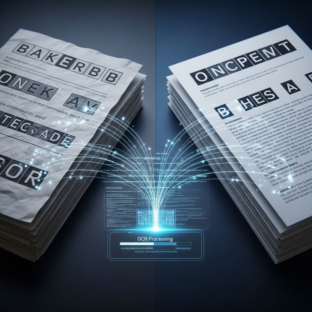 Reconocimiento OCR - Procesamiento inteligente de documentos